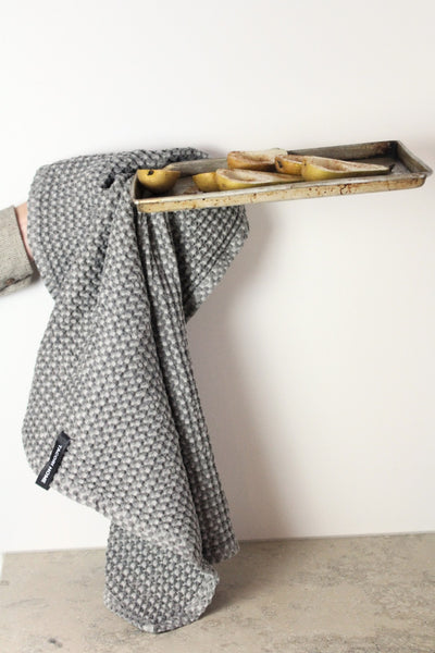 Waffle Towel 50 x70cm - LIGHT GREY