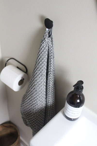 Waffle Towel 50 x70cm - LIGHT GREY