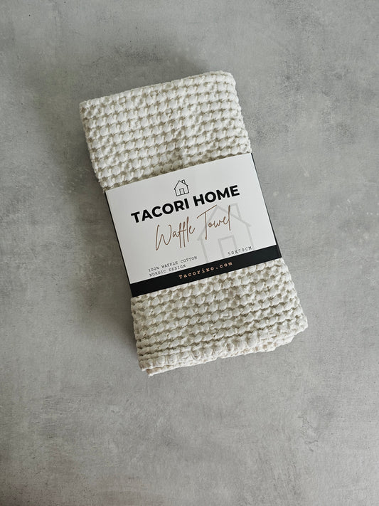 Waffle Towel 50 x70cm - STONE