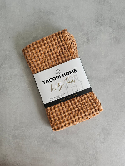 Waffle Towel 50 x70cm - RUST